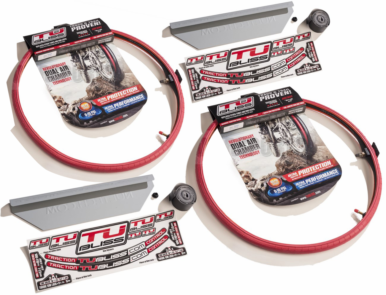 Tubeless Dirt Bike Tire System by Nuetech Tubliss 21